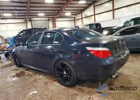 2008 BMW 550 I z USA, uszkodzony, nr VIN WBANW53598CT51201